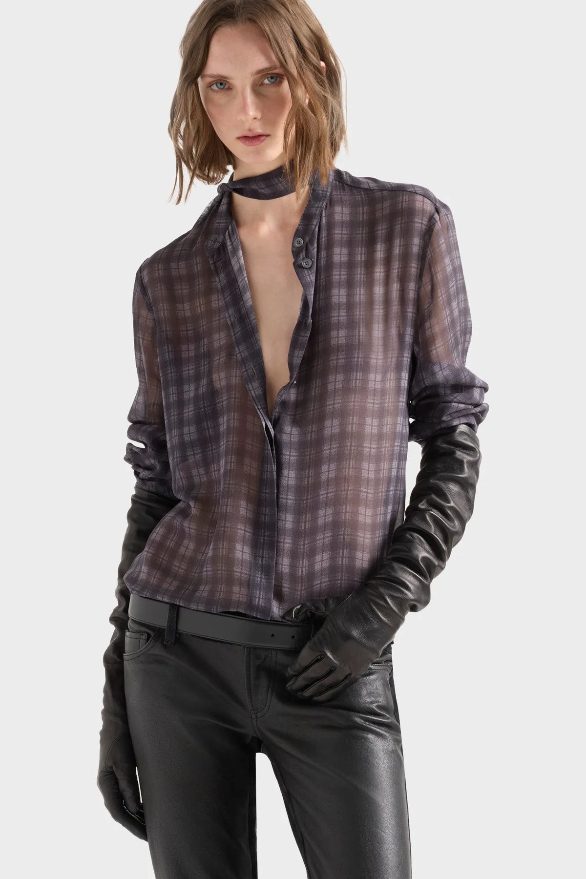 Houndstooth Grey