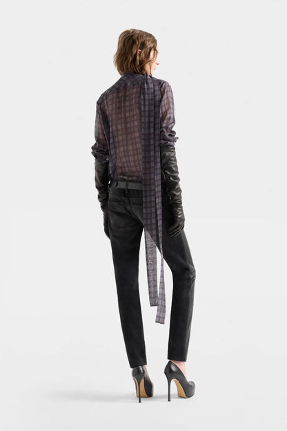 Houndstooth Grey