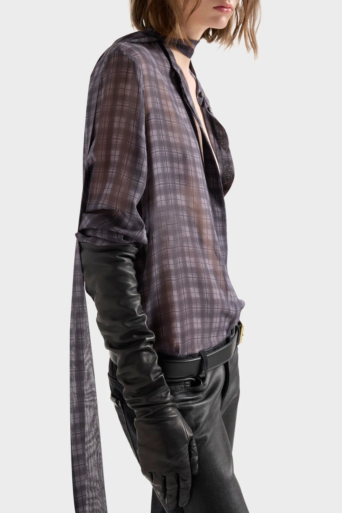 Houndstooth Grey