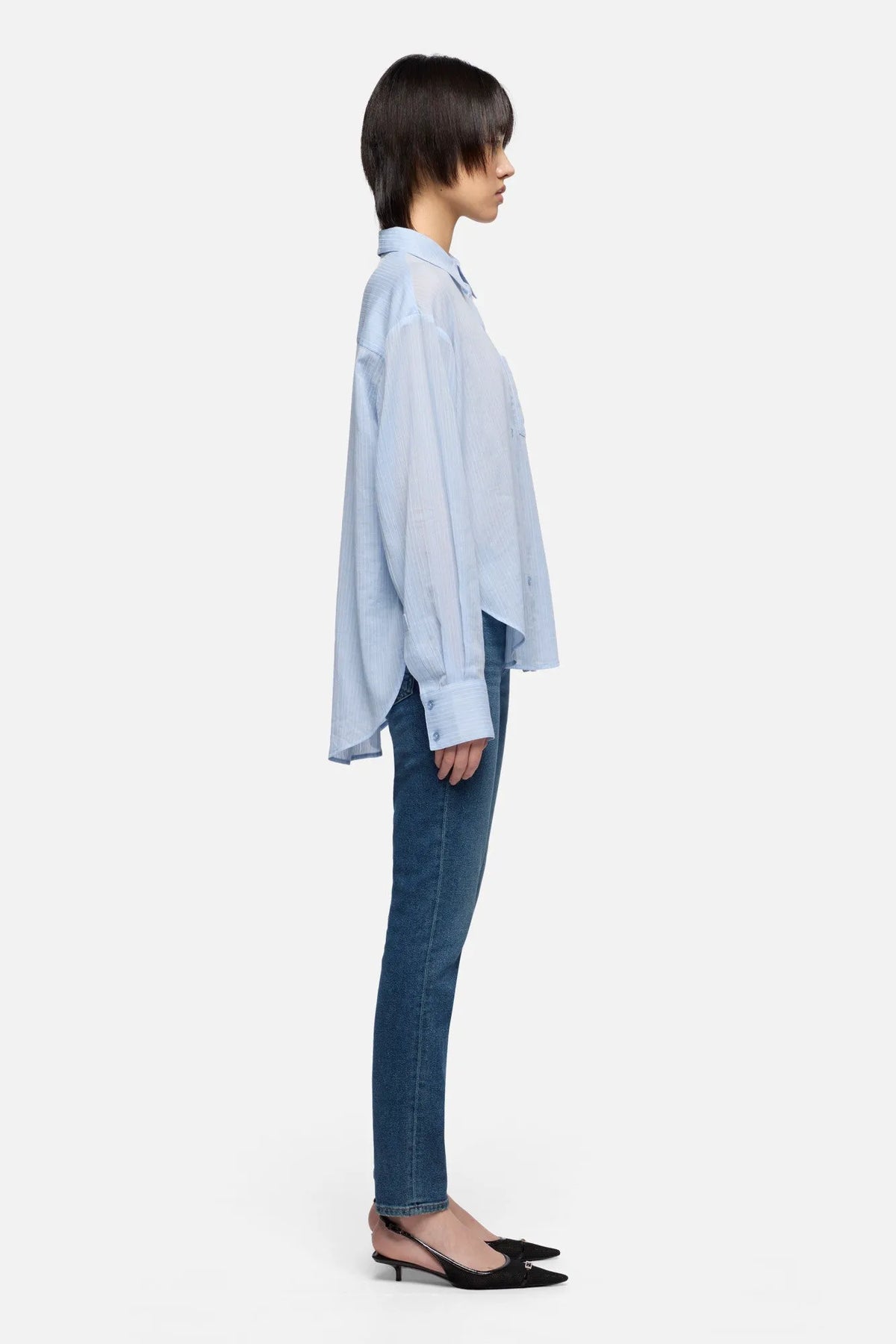 Baby Blue Stripe